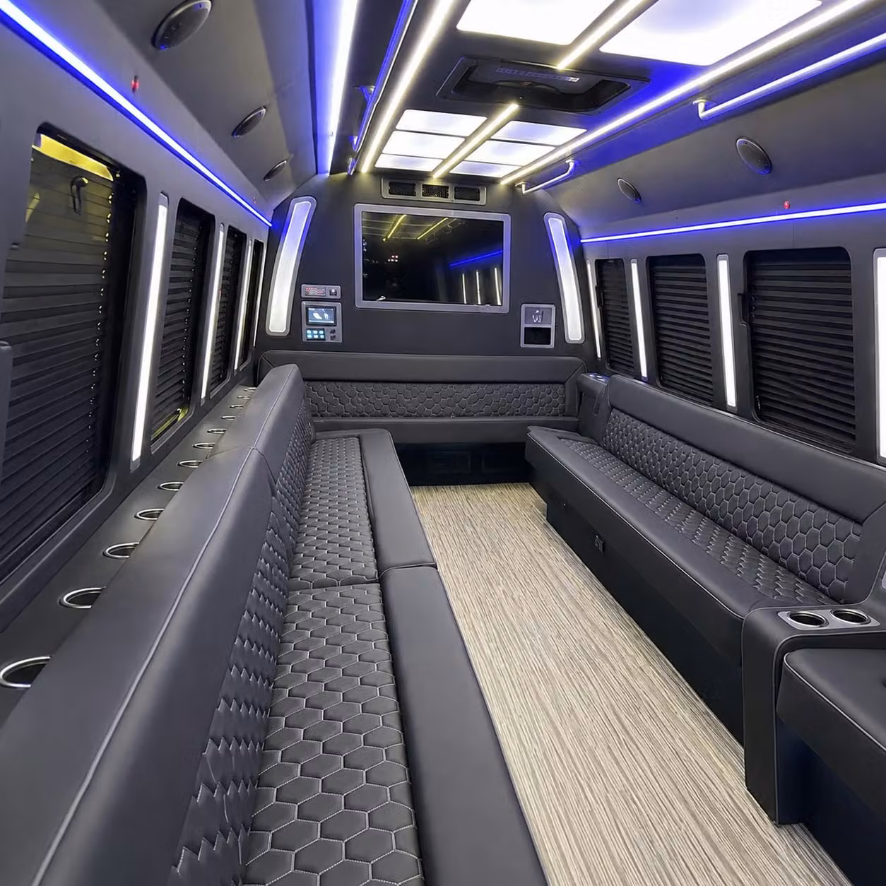 party bus interior