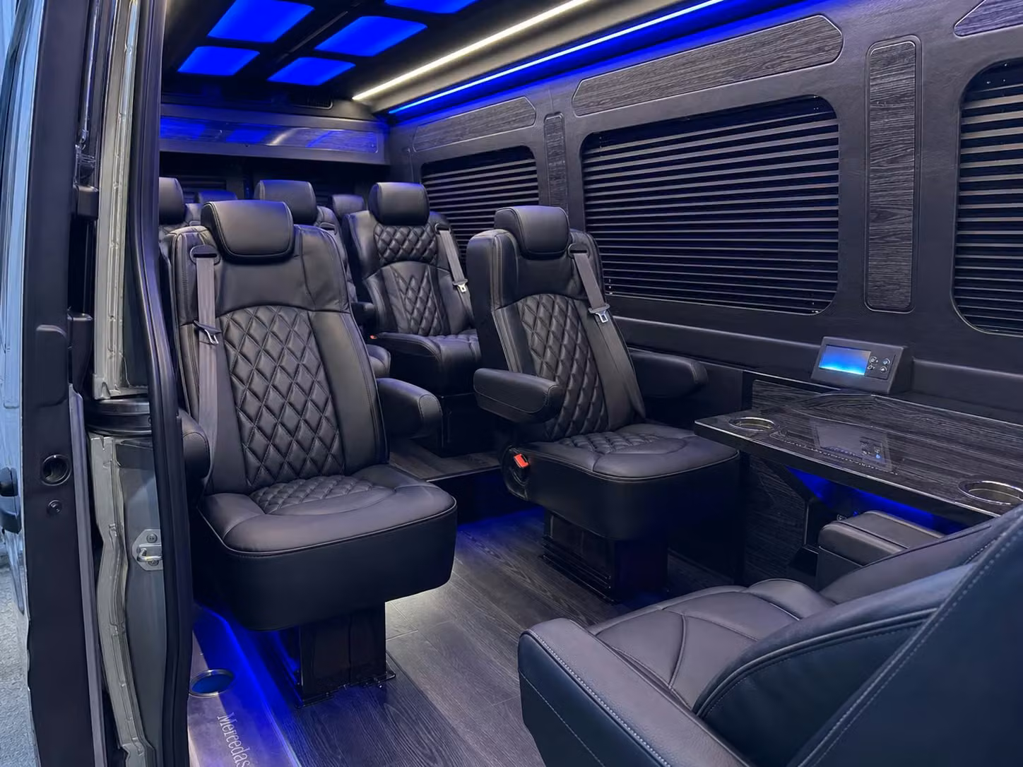 sprinter van transportation for groups and events across glendale